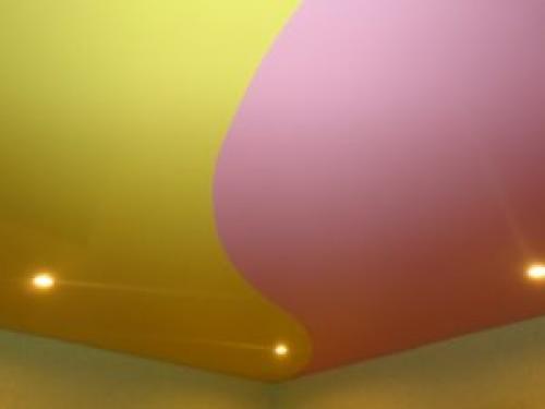 Шов на натяжном потолке. Натяжные потолки шовные — фото