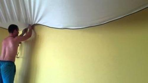 В какое время делать натяжной потолок. Специфика натяжных потолочных систем 04