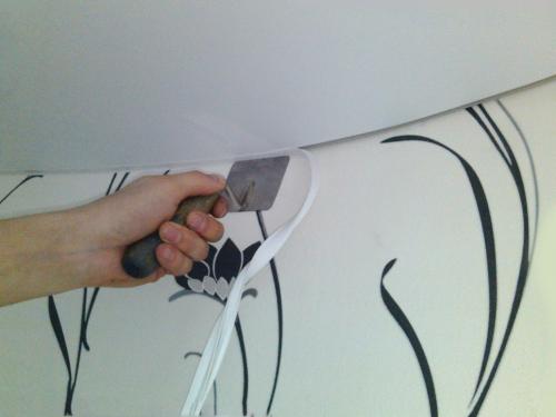 За сколько можно установить натяжной потолок. Этапы создания натяжных конструкций 01