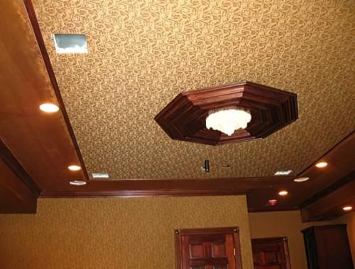 Установка тканевых натяжных потолков. Достоинства и недостатки тканевых натяжных потолков 03