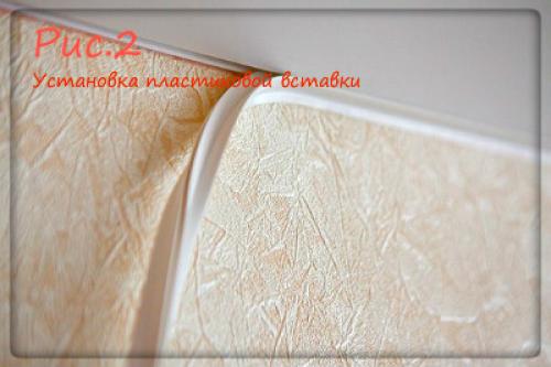 Что лучше смотрится на натяжном потолке. Особенности 01