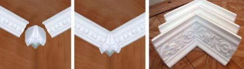 Стыковка потолочного плинтуса нестандартных углах. Как состыковать потолочные плинтуса и что нужно знать о галтелях